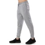 Raru Erkek Ribanalı Sweat Pantolon Sentus Gri Melanj - 3XL - Black - Flower AOP