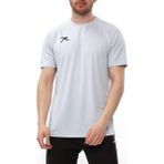 Raru Erkek T-Shirt Velox Gri Regular Kalıp Nefes Alabilir Kumaş ile Şık Tasarım - 5XL