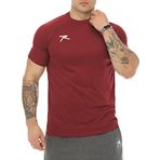 Raru Erkek T-Shirt VULCAN BORDO BORDO 3XL