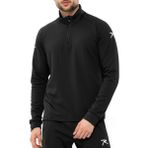 Raru Erkek Yarım Fermuarlı Eşofman Altus Siyah - 2XL