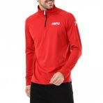Raru Erkek Yarım Fermuarlı Sweatshirt VITA KIRMIZI KIRMIZI XXL
