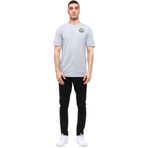 Raru Erkek%100 Pamuk T-Shirt GERA GRİ MELANJ GRİ MELANJ M