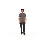 Raru Erkek%100 Pamuk T-Shirt LEO FÜME FÜME M