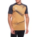 Raru Justa Baskılı Oranj Erkek T-Shirt