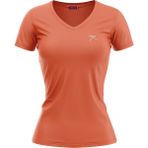 Raru Kadın %100 Pamuk T-Shirt Mulıer Oranj - 2XL