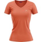 Raru Kadın %100 Pamuk T-Shirt Mulıer Oranj - XL