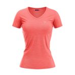 Raru Kadın %100 Pamuk T-Shirt Mulıer Pembe Melanj