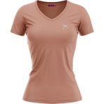 Raru Kadın %100 Pamuk T-Shirt Mulıer Pudra - XL