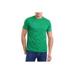 RARU Kadın Basic T-Shirt, Kısa Kol, Bisiklet Yaka, Yeşil, L Beden