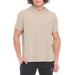 Raru Oculus Gri Erkek Kısa Kollu Sweatshirt
