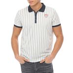Raru S.P.Q.O.R Erkek Polo T-Shirt LIBERTAS BEYAZ BEYAZ XXL