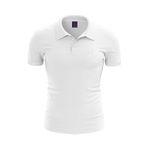 RARU SPQR Erkek Polo T-Shirt SANCTUS BEYAZ BEYAZ S