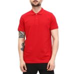 RARU SPQR Erkek Polo T-Shirt SANCTUS KIRMIZI KIRMIZI M