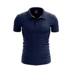 RARU SPQR Erkek Polo T-Shirt SANCTUS LACİVERT LACİVERT XL