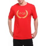 Raru Spqr Erkek T-Shirt Ares Kırmızı - L