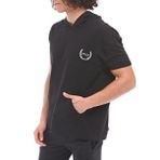 RARU SPQR Kısa Kollu Sweatshirt NEPTUNE SİYAH SİYAH S