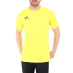 Raru Teamswear Erkek Basic T-Shirt SIRCA SARI SARI XXL