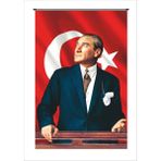 Raşel Atatürk Posteri 100 x 150 cm