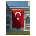 Raşel kumaş 300x450 Cm Türk Bayrağı Alpaka