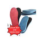 Rasim Uyar 5 Çift Çocuk Boy Patik-terlik-bot Tabanı 1 Cm - Keçeli - Karışık Renk