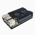 Raspberry Pi 5 Fanlı Alüminyum Muhafaza Kutusu