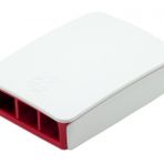 Raspberry Pi B+/2/3 Orijinal Muhafaza Kutusu - Beyaz, Kırmızı
