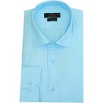 Rasstmen Erkek Gömlek Uzun Kol Silim Fit Armürlü BGL-ST01462 - XS - Yeşil
