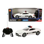 Rastar 1:20 Suncon Aztek Işıklı Uzaktan Kumandalı Polis Arabası Beyaz-1 S00020357