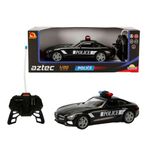 Rastar 1:20 Suncon Aztek Işıklı Uzaktan Kumandalı Polis Arabası Siyah S00020357