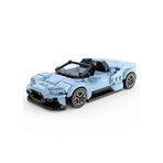 Rastar 1:30 Maserati Mc20 Cielo 6+ Yaş 370 Parça Model Araba Yapı Oyuncağı - Mavi