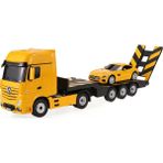Rastar R/C Uzaktan Kumandalı Mercedes Actros Tır + AMG GT Araba - Sarı