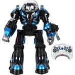 Rastar Rc Uzaktan Kumandalı Robot Spaceman Infrared Sesli ve Işıklı Siyah