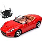 Rastar Uzaktan Kumandalı Ferrari California Işıklı Araba Kırmızı 1/12 Ölçekli Detaylı Model