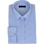 Rasttmen Erkek Silim Fit Uzun Kol Gömlek BGL-ST03302 - Buz Mavi