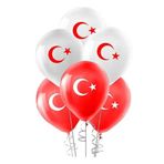 Rasyonel Metalik Balon 100Lü Ay Yıldızlı