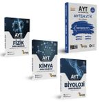 Rasyonel Yayınları AYT Matematik AYT Fizik AYT Kimya AYT Biyoloji Soru Bankası Seti (4 Kitap)
