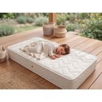 Ratemo Lüx Ortopedik Bebek Yatağı | 70x140x20 cm | Ekstra Kalın Konfor Pedli & Full Destek