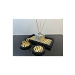 RATTAN CONCEPT 2'Lİ RATTAN DİKDÖRTGEN SET (28*17CM KÜÇÜK BOY+2'Lİ BARDAK ALTLIĞI) RATTAN TEPSİ, HAZERAN