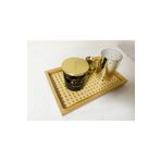 RATTAN CONCEPT Rattan Bambu Tepsi Hazeran Tepsi 28*19cm BAMBU HAZERAN