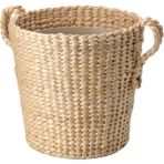 Rattan Saksı, Muz Lifi, 32 cm - Şeffaf