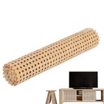 Rattan şerit rulosu, 35 x 100 cm, kamış malzemesi kumaş açık mobilya, sandalye ve dolap projeleri için