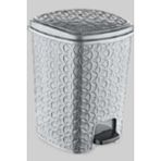 Rattan Star Pedallı Çöp Kovası 12 Lt. ROYALEKS-E248 Nemere - 0 - 19 lt - Renkli