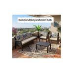 Rattano Garden Balkon & Bahçe Mobilya Minder Kılıfı Mobilya fiyata dahil değildir.