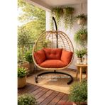 Rattano Garden İçi Dolgulu Salıncak Minderi
