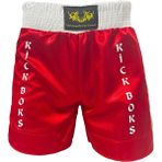 Raundhouse Kickboks Şortu - Kickboks Müsabaka Şortu -Kick Boks Şortu - Kırmızı