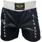 Raundhouse Kickboks Şortu - Kickboks Müsabaka Şortu -Kick Boks Şortu - Siyah