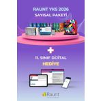 Raunt 11. Sınıf Say Dijital (2025) Yks 2026 Say (51 KİTAP,MOBİL/WEB) Yapay Zekalı, Üniversiteye Hazırlık