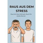 Raus aus dem Stress - Das Anti-Wut-Mitmachbuch für starke Nerven: Ein Ratgeber für Erwachsene für die schnell explodieren, für die innere Ruhe, Gelassenheit, Psychologie, humorvoll und ehrlich