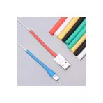 Ravanellı Iphone Şarj Kablo Koruyucu Renkli 12 Adet Isıyla Daralan Makaron Orijinal Apple Lightning