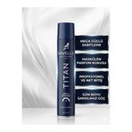 RAVELLO Titan Mega Strong Saç Spreyi 400 ml – Net Duruş, Sarsılmaz Güç ve Karizmatik Koku